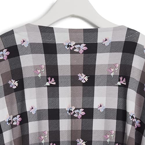 Image of Vera Bradley Women's Cotton Cozy Knit Robe (Extended Size Range)