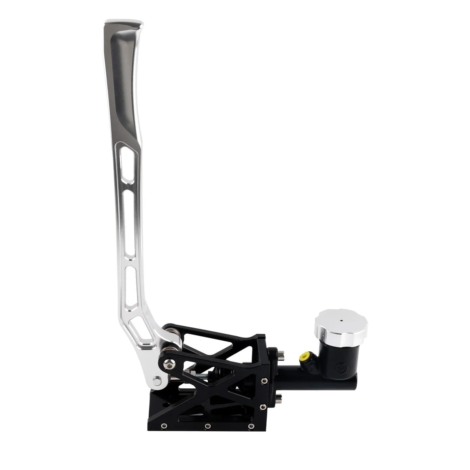 Dźwignia Hamulca Ręcznego Samochodu Drift Vertical Hydraulic Handbrake Hydro Hand Brake Srebrny Z Zbiornikiem Oleju Uniwersalny Do BMW Nissan VW