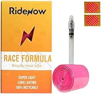 Vista 10 de RideNow 1/2/4 Pack Ultralight Bike Inner Tube 700 x 18-32 / MTB27.5/29 inch x 1.9-2.5 TPU Inner Tubes with 45/65/85mm Length French Valve Super Bike