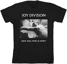 Joy Division Unisex-Adult Standard Official Love Will Tear Us Apart Black T-Shirt