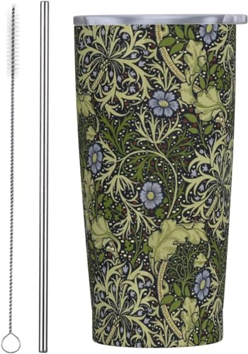 ^u[ ԗp William Morris EBAEX ԕ  600ml ԗpRbv @r }OJbv XeX ۉۗ ^fM  R[q[Jbv Rrj ԃJbv Rh~ v[g J[pi Xg[/Xg[