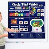 サークルタイム - Classroom Pocket Chart 教育用ポケット カレンダー | 数字 ポケット チャート 文言 リズム 写真 ポケット チャート 教材 Allystyle
