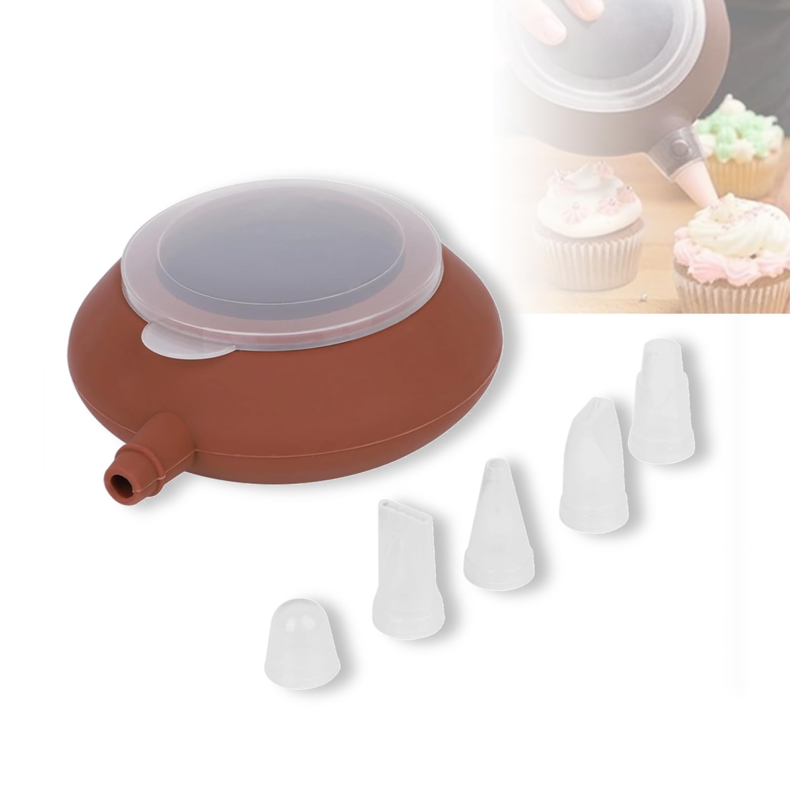 Cruche à traire les gâteaux, DIY Baking Supplies for Cream Cake Buse Tool (1Pc)