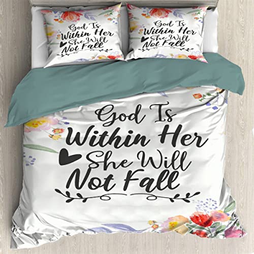 ARTBLANKET God Within Her Queen Duvet Cover Set