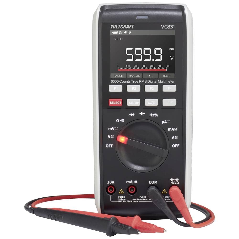 Voltcraft Vc831 Se Digitales HanD-Multimeter Cat Iii 1000 V Cat Iv 600 V 6000 Counts (vC-16714295)