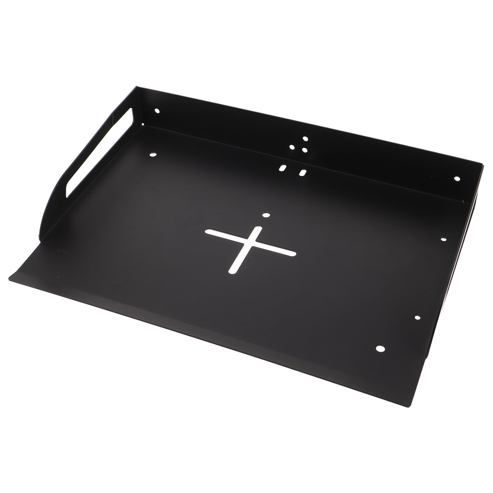 Supporto da parete regolabile per proiettore, con supporto per scatola cavi e supporto per router, ideale per ufficio, casa, aula e apparecchiature AV