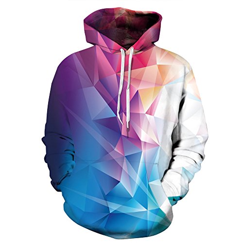 TAGVO Sudaderas con Capucha Impresas en 3D Unisex Novedad Sudadera Personalizada Jerseys Jerseys de Manga Larga Transpirable con Capucha con Bolsillo Elástico con Capucha para Hombres y Mujeres