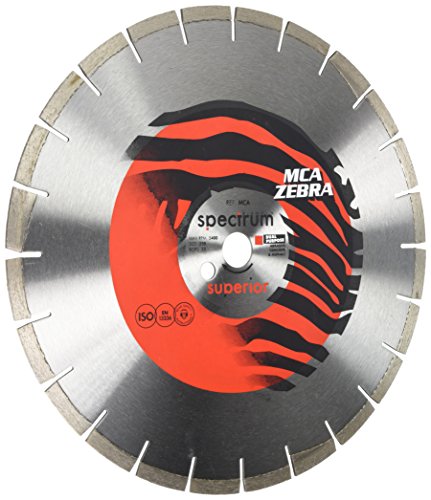 Disque diamanté abrasif Zebra 350 25.4mm pour découpeuse de chantier
