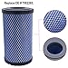 MOCW Blue 7082265 Air Filter Fit for 2018 2019 2020 2021 Polaris Ranger 1000, Ranger Crew XP 1000, Ranger XP 1000 (all models)