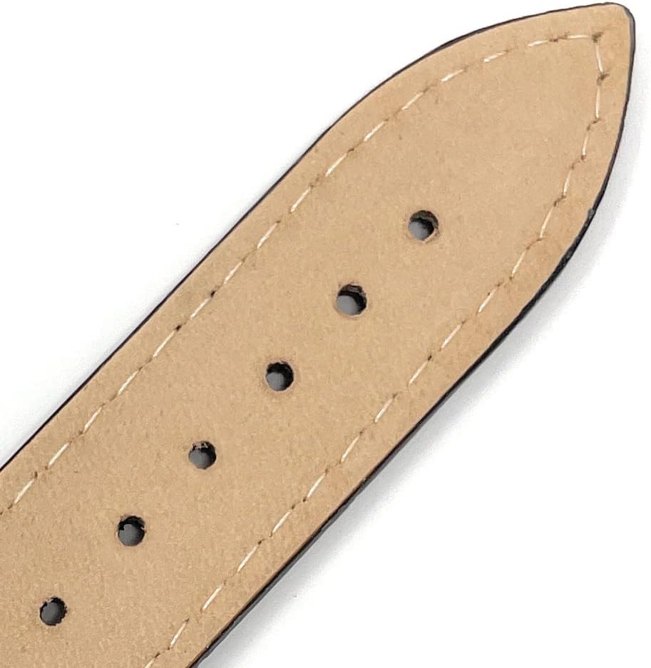 Bandini Womens Leather Watch Band Strap - Alligator Pattern - 8 Colors - 12mm, 14mm, 16mm, 18mm, 20mm