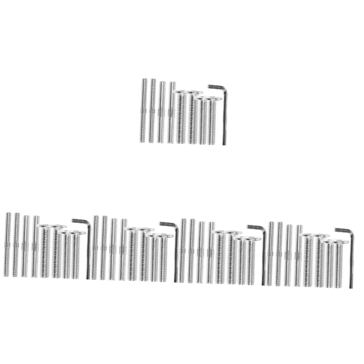 5sets Double End Threaded Bolts for Cat Tree Hardware Furniture Fasteners