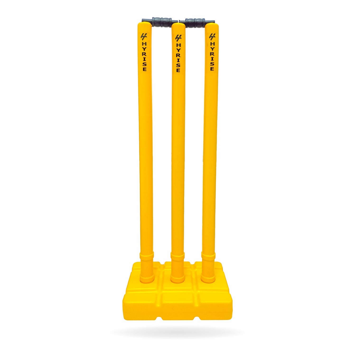 Hyrise Plastic Wicket Set - Durable Cricket Stumps Plastic Construction- Full Size (Yellow Black) (B0CWZ8BB3Y) Amazon Price History, Amazon Price Tracker