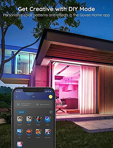 Govee H613E1A3 100Ft Led Strip Lights, Bluetooth Rgb Halloween Led Lights With App Control, 64 Scenes And Music Sync Led Strip Lighting For Bedroom, Living Room, Kitchen, Party thumb #5