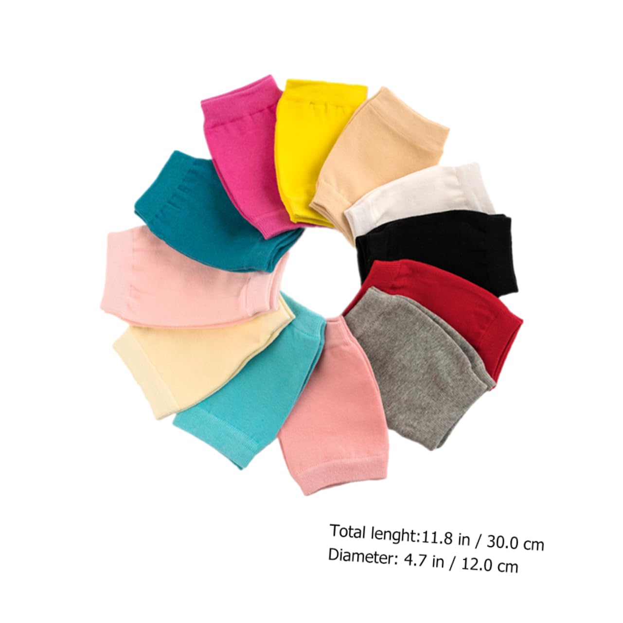 Gogogmee 6 Pair 12pcs Crawling Pads Pads for Crawling Pads Pads Pads Sports Protective Kneepad Pads for Brace Elastic Cotton