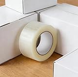 Transparent White Tape, Suitable for Packaging and Everyday Office use.