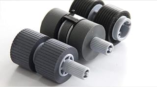 for Printer PRTA14453 Roller Assembly Kit Pick Up Roller Compatible for Fujitsu FI5750 FI 6670 6770 5650 6750 Scanner Sponge Roller Tire 3pc/Set