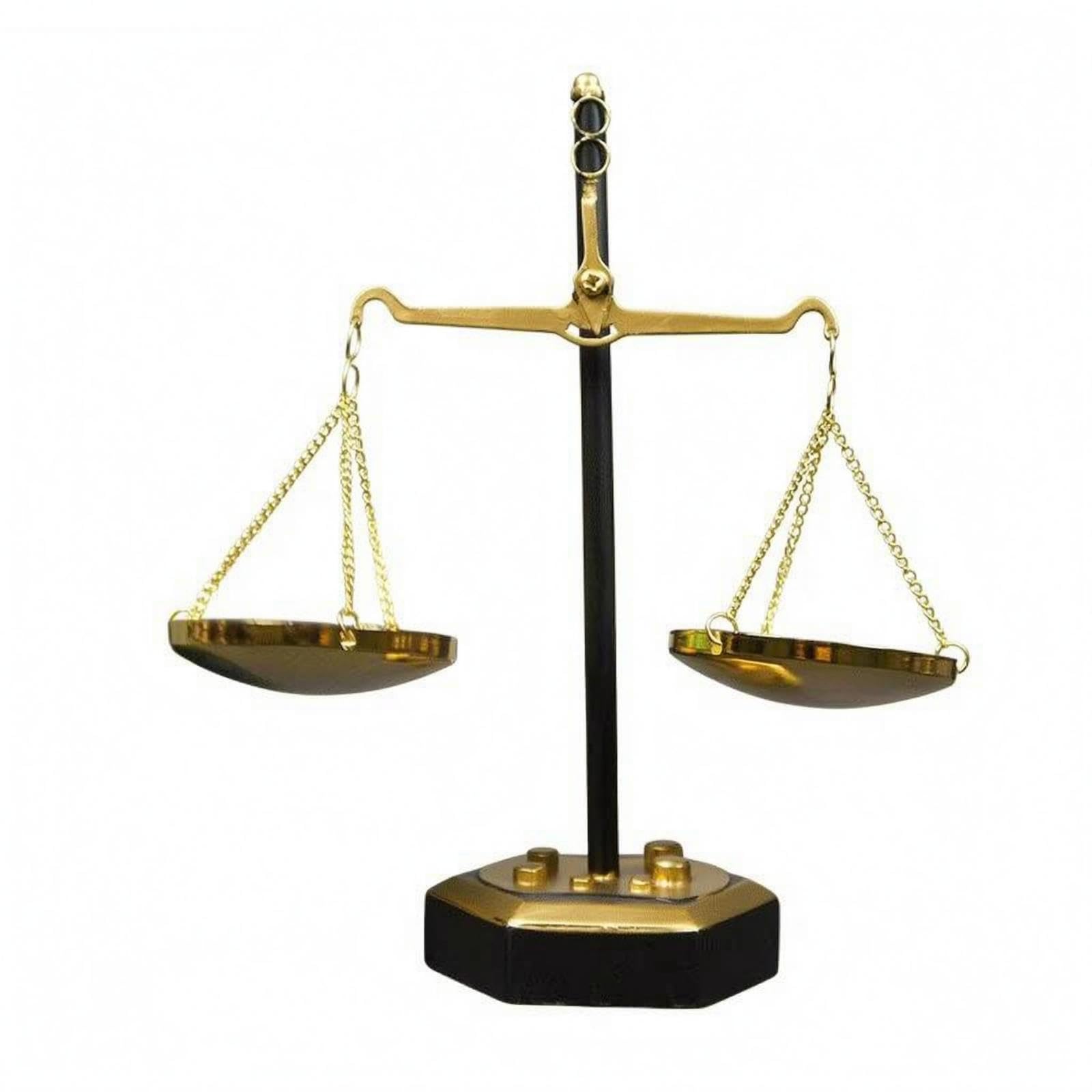 Decorative Balance Scale Dark Foundation Iron Balance Scale Ornament Classic Design for Desk Display Small|Antiques| Mercantile, Trades & Factories| Scales-image-39