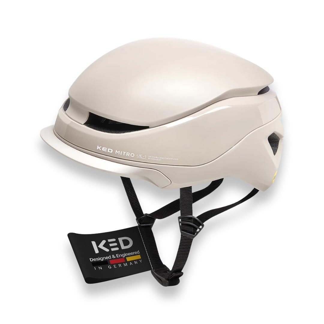KED Mitro UE-1 Helm Für E-Bike, City & Pendler | Urban Fahrradhelm Mit MIPS, BOA-System & Belüftung | NTA 8776 Zertifiziert