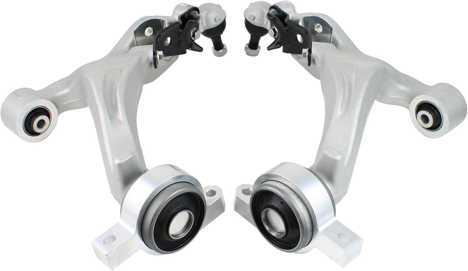 Pair Suspension Front Lower Control Arm and Ball Joint Assembly w/Bushings for Nissan 370Z for Infiniti Q50 Q60 EX35 EX37 QX50 RWD