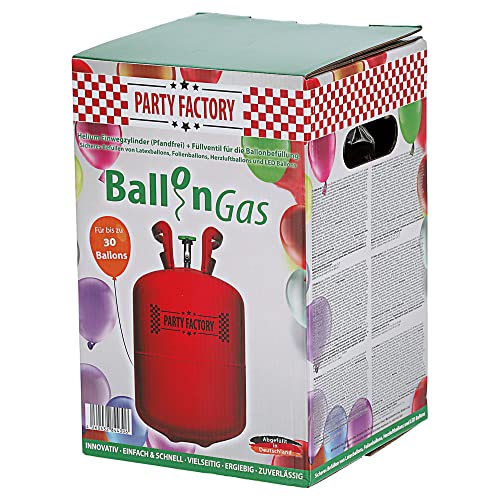 Gas per palloncini a elio, per 30 palloncini, 200
