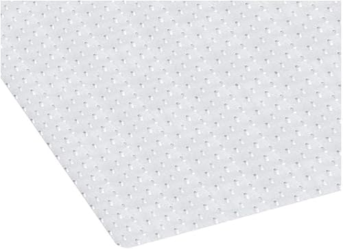 Miniatura 9 de Vinilo transparente de lujo, tapete de plástico para alfombras de pelo profundo, antideslizante, patrón texturizado, extra ancho (48 pulgadas de