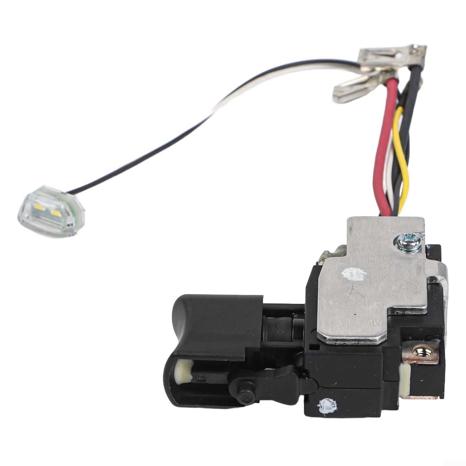 Interrupteur de rechange pour visseuse à percussion sans fil DTD152 632F26-6 6507529 - Interrupteur en métal robuste compatible avec DTD152Z DTD152RME DTD152RME DTD152RFE - Installation facile
