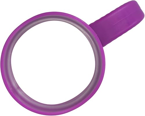 Miniatura 5 de Mango de vaso para vasos Yeti Rambler, Sic, Ozark Trail, Sic y más de 30 onzas, mango de vaso antideslizante para taza de viaje (morado)
