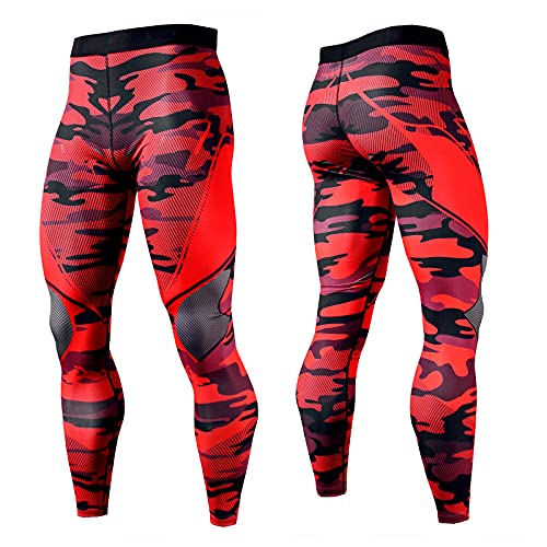 Image of OEBLD Compression Pants Men Thermal Underwear Set Base Layer Dry Tights Gym Running Leggings Long Sleeve Shirt