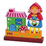 Apila los bloques para hacer un buen pie puzzle. imanes están ocultos en el interior del bloque que es seguro para los niños a jugar con
