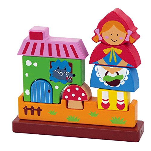 Viga Toys - 50075 - Magnetic 3D Puzzle - Red Riding Hood