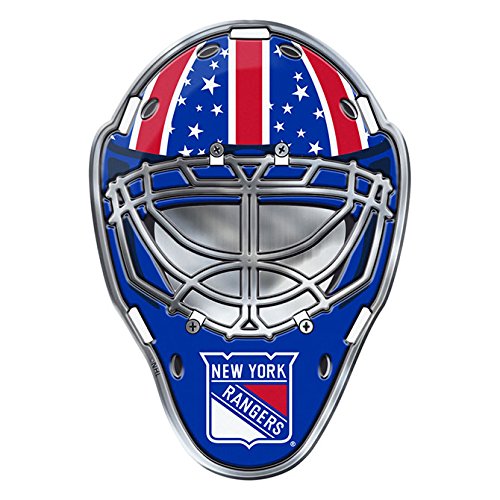 Team Promark NHL NEW YORK RANGERS Mask Car Emblem