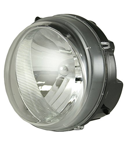 Image of TRQ Driver Side Headlight Assembly Halogen Compatible with 2005-2007 Jeep Liberty without Automatic Leveling Headlights CH2502156