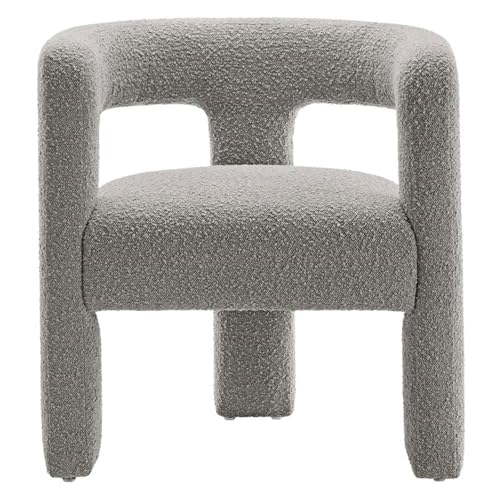 Sillón Boucle Gris Claro miniatura 4