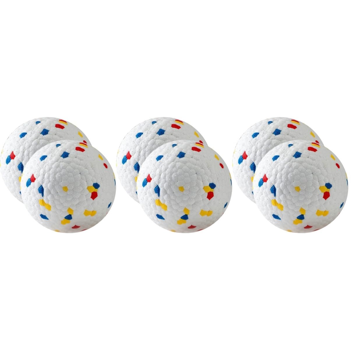 Mipcase 6 Uds Pelota Hinchable Juguetes para Mascotas Juguetes para Perros Pequeños Juguetes para Perros Ejercicio para Mascotas Masticador Juguetes para La Dentición para Cachorros