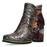 Laura Vita Botines para Mujer Maevao 21, Talla:39 EU, Color:Rojo