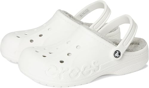 Crocs Via Lined Clog White Size 8 UK Men/ 9 UK Women