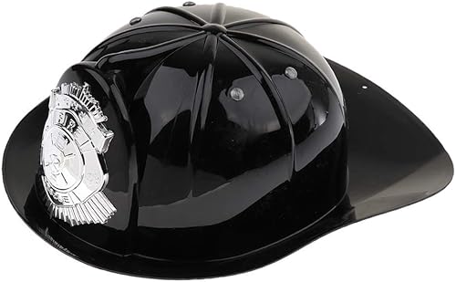 Miniatura 6 de Sombrero de bombero Casco de fiesta de bomberos Sombrero de vestir para niños Sombrero de jefe de simulación de Halloween Fiesta de Juego de rol