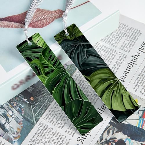 Marque-pages feuilles de palmier à pompons parfaits pour vos lectures d'été - 4