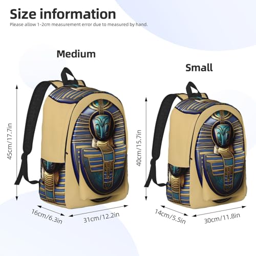 Mini sac à dos égyptien pour sorties scolaires et vacances en famille