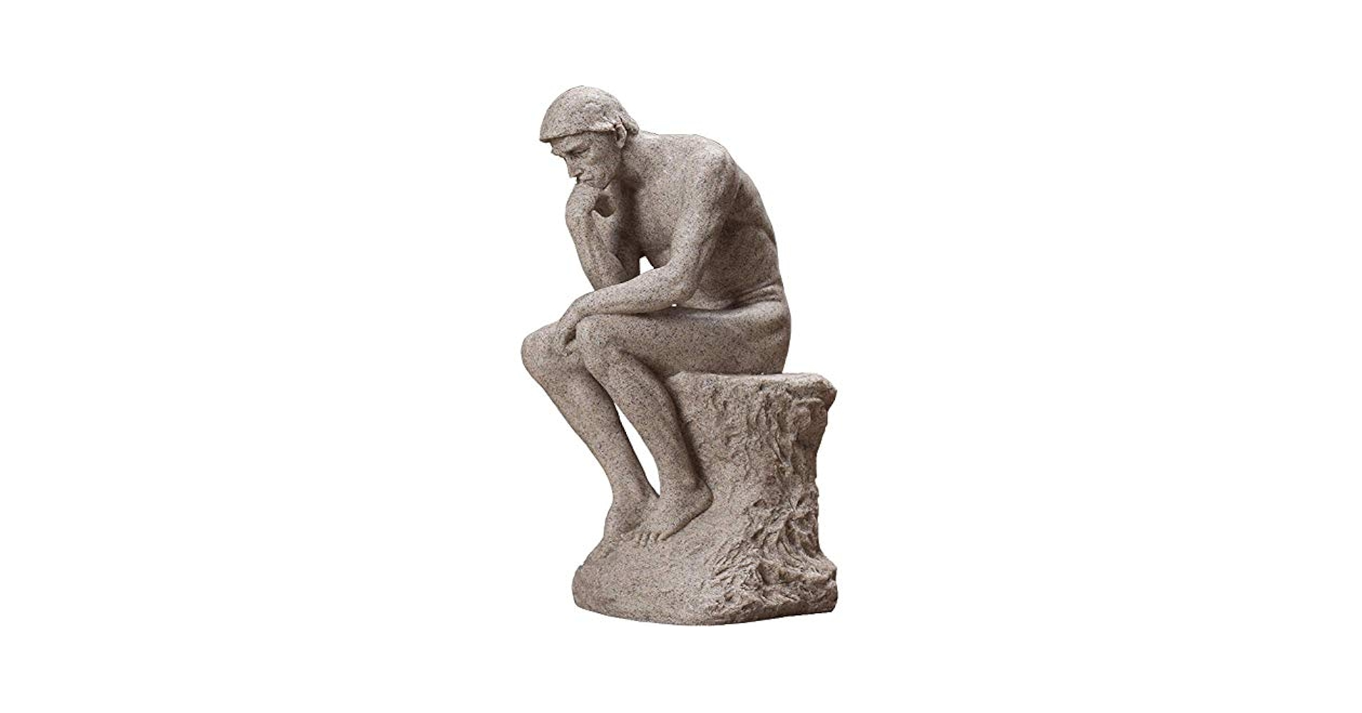 Amazon.co.jp: 古典的なロダン考える人の像、樹脂アート彫刻男性