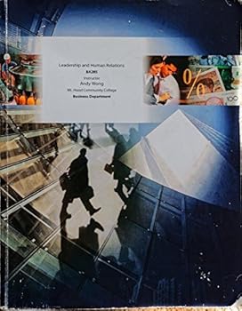 Unknown Binding Leadership and Human Relations Custom (Wong) Book