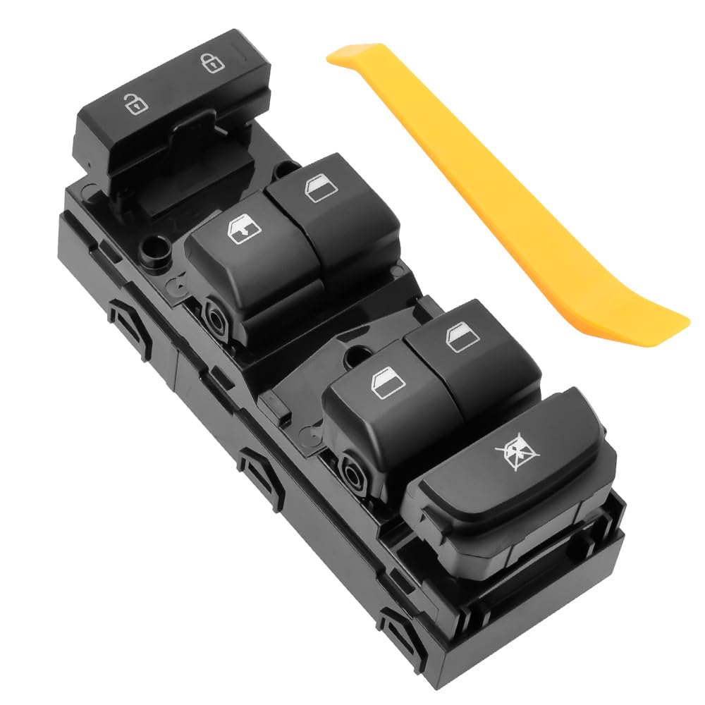 93571-M6100 Driver Side Master Power Window Switch Compatible with 2019 2020 2021 Kia Forte, Driver Door Window Main Switch Fit for Kia Forte 2019-2021 Replaces OE 93571M6100