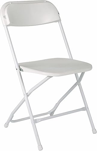 Miniatura 6 de JB Tools Juego de mesa y silla plegable de 5 piezas, incluye mesa de tarjetas de media plegado de 34 x 34 pulgadas y 4 sillas plegables de plástico,