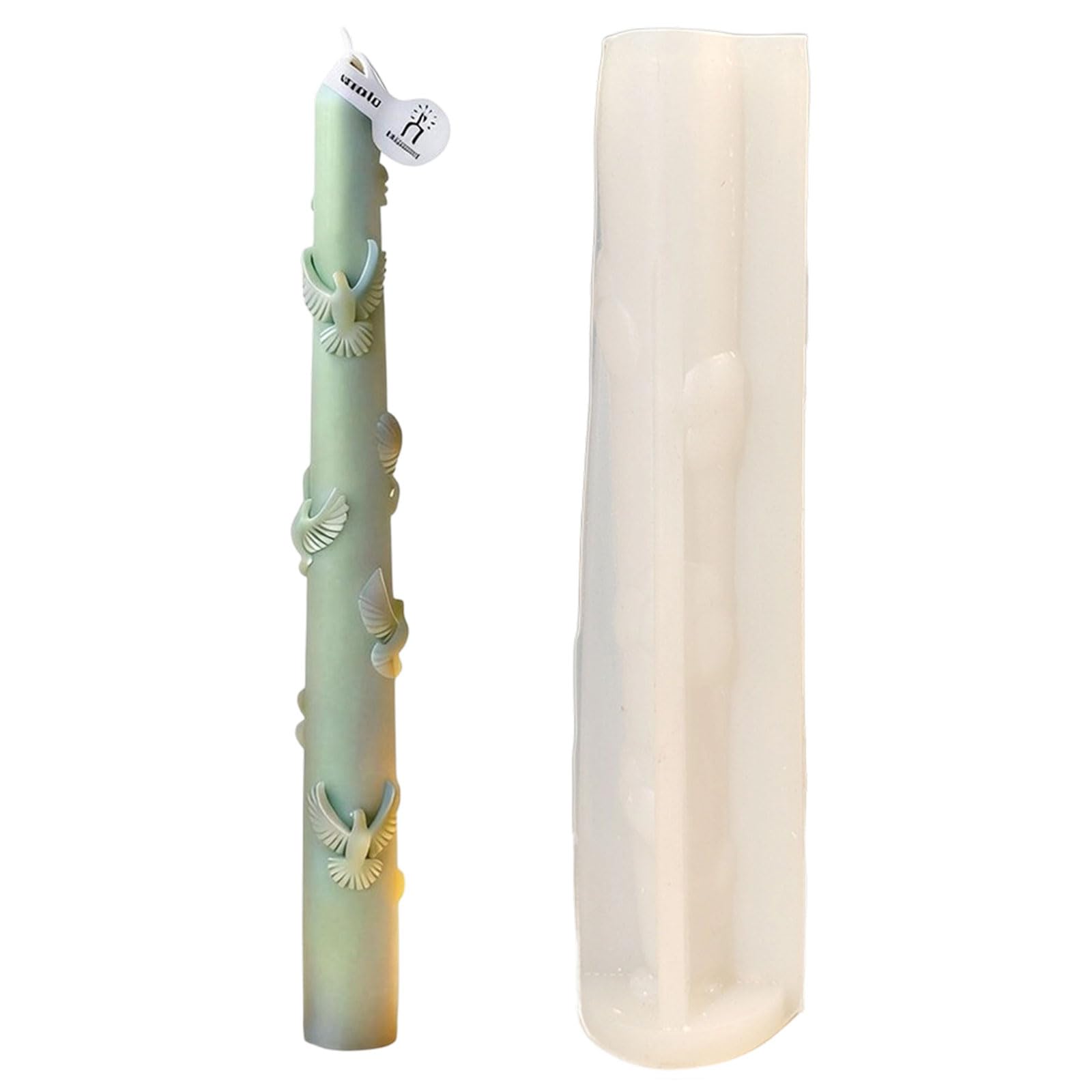 Xjdzineq Silicone Cylinder with Honeycombs Pattern for Soap Making Projects Soap