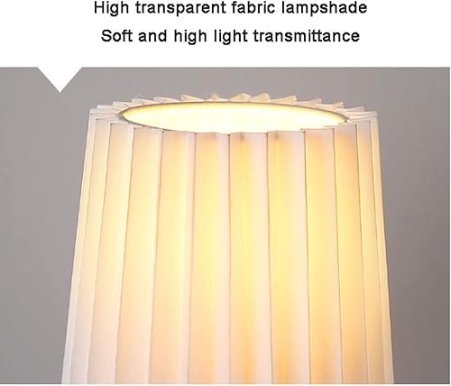 Miniatura 2 de Lámparas de Mesa Pequeña Lámpara de Mesa Nórdica Plisada Lámpara de Mesita de Noche Moderna Simplicidad Lámpara de Mesita de Noche Lámpara