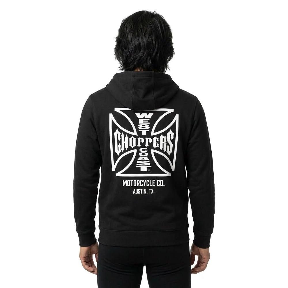 West Coast Choppers ATX Cross Full Zip Sweatshirt M