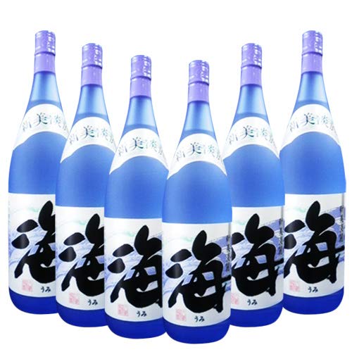 焼酎 海 1800ml×6本 Amazon.co.jp: 焼酎 海 1800mL25度 6本セット！ : 食品