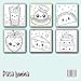 Food Drink and Sweets Coloring Book: Cute and Groovy Kawaii Treats - Featuring Bold and Easy Snacks, Desserts, and Fruits for Kids with Simple Designs