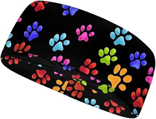 Yuuxorilu - Diadema deportiva para hombres y mujeres, absorbe la humedad
