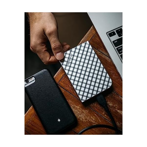 Verbatim Store 'n' Go Portable Hard Drive, 1 TB, Silber, Externe Festplatte, USB 3.0, Festplatte extern aus Aluminium, für Windows & Mac OS X, tragbare Festplatte, USB Festplatte – Bild 4